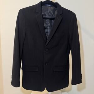 Chaps Black Blazer Stretch Career Office Classic Jacket - Size 18 Regular